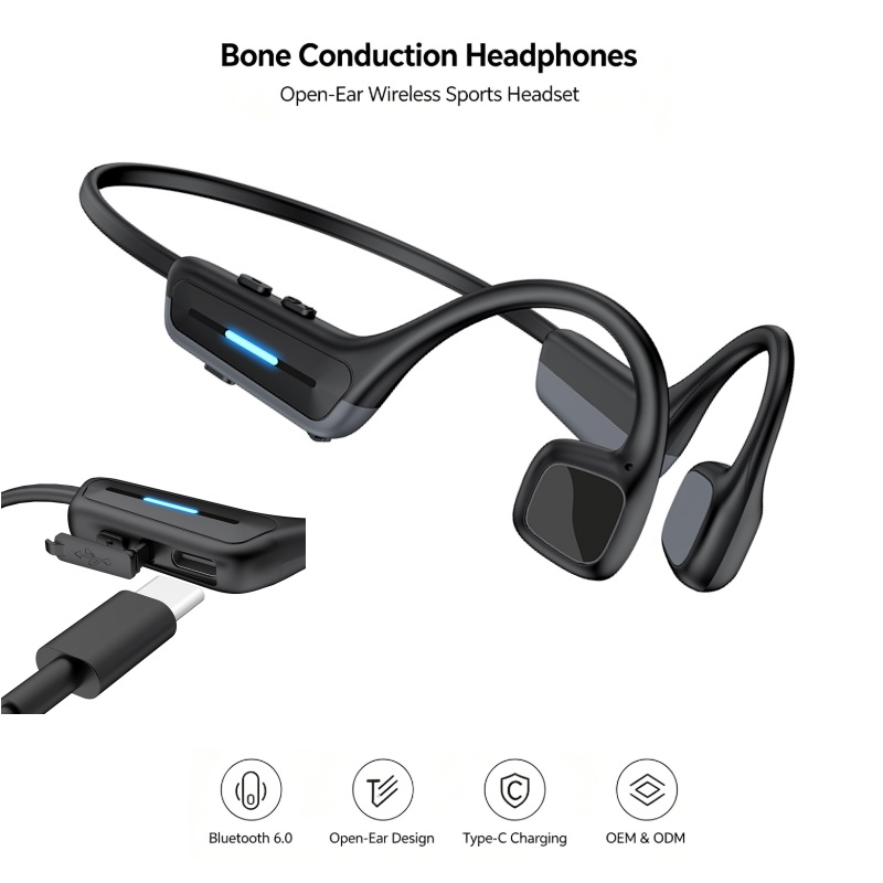 Open Ear Bone Conduction Headp - Bone Conduction Running Headphones review and price