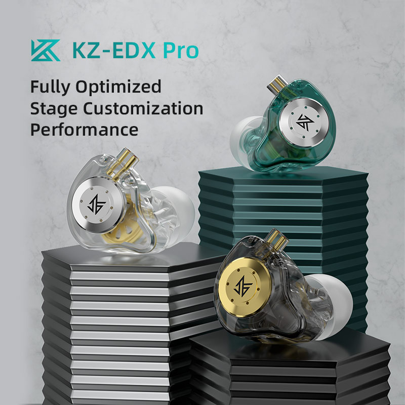 KZ EDX pro Fones de ouvido Bas - In Ear Monitors For Singers review and price