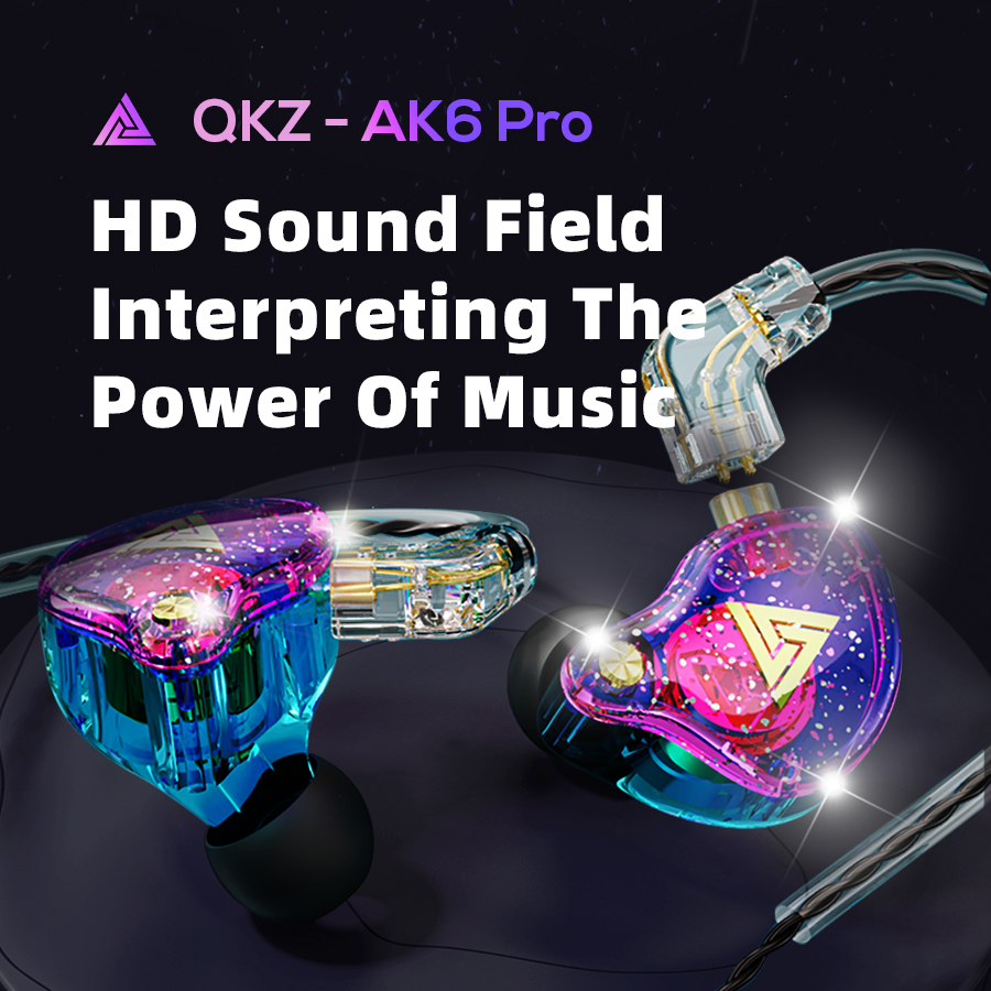 QKZ Original AK6 Pro EDX Pro I - In Ear Monitors For Singers review and price