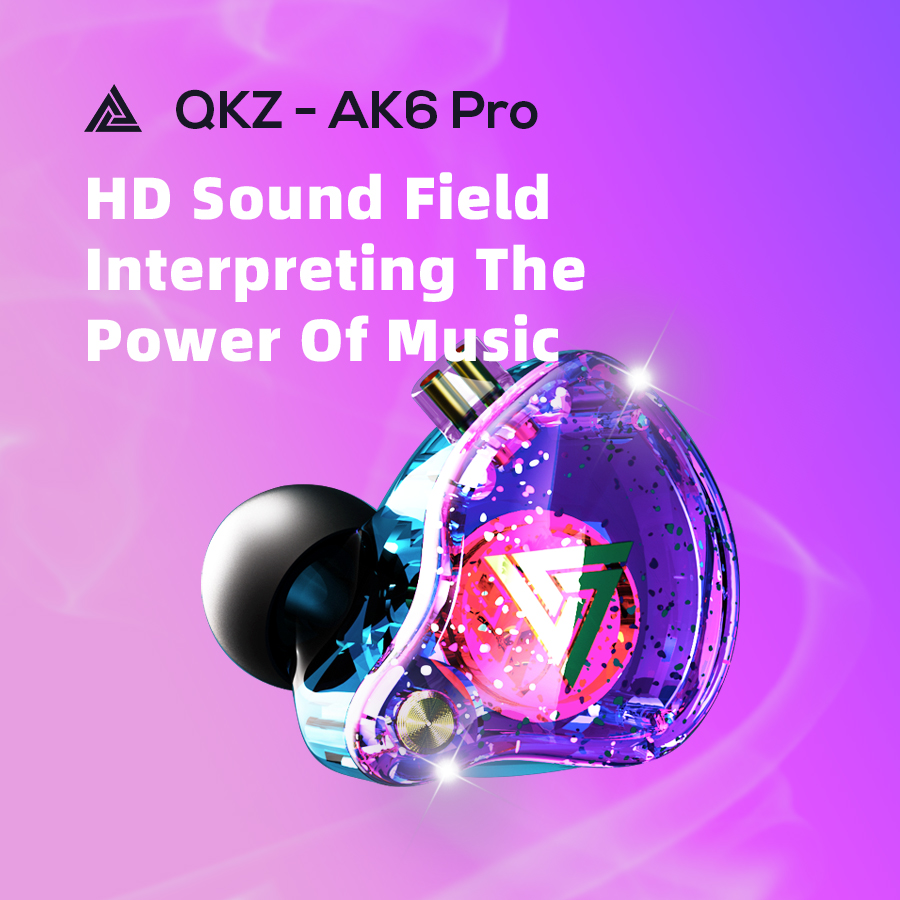 QKZ Original AK6 Pro EDX Pro I - In Ear Monitors For Singers review and price
