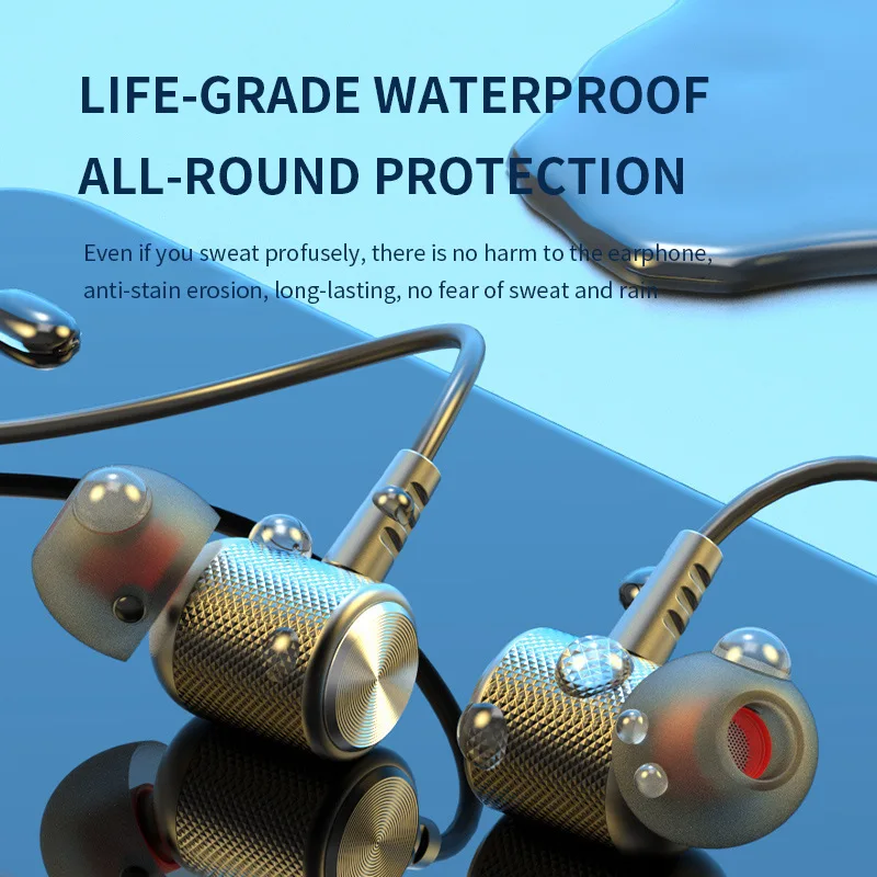 9D Bluetooth Earphones Wireles - Magnetic Neckband Sports Earphones review and price