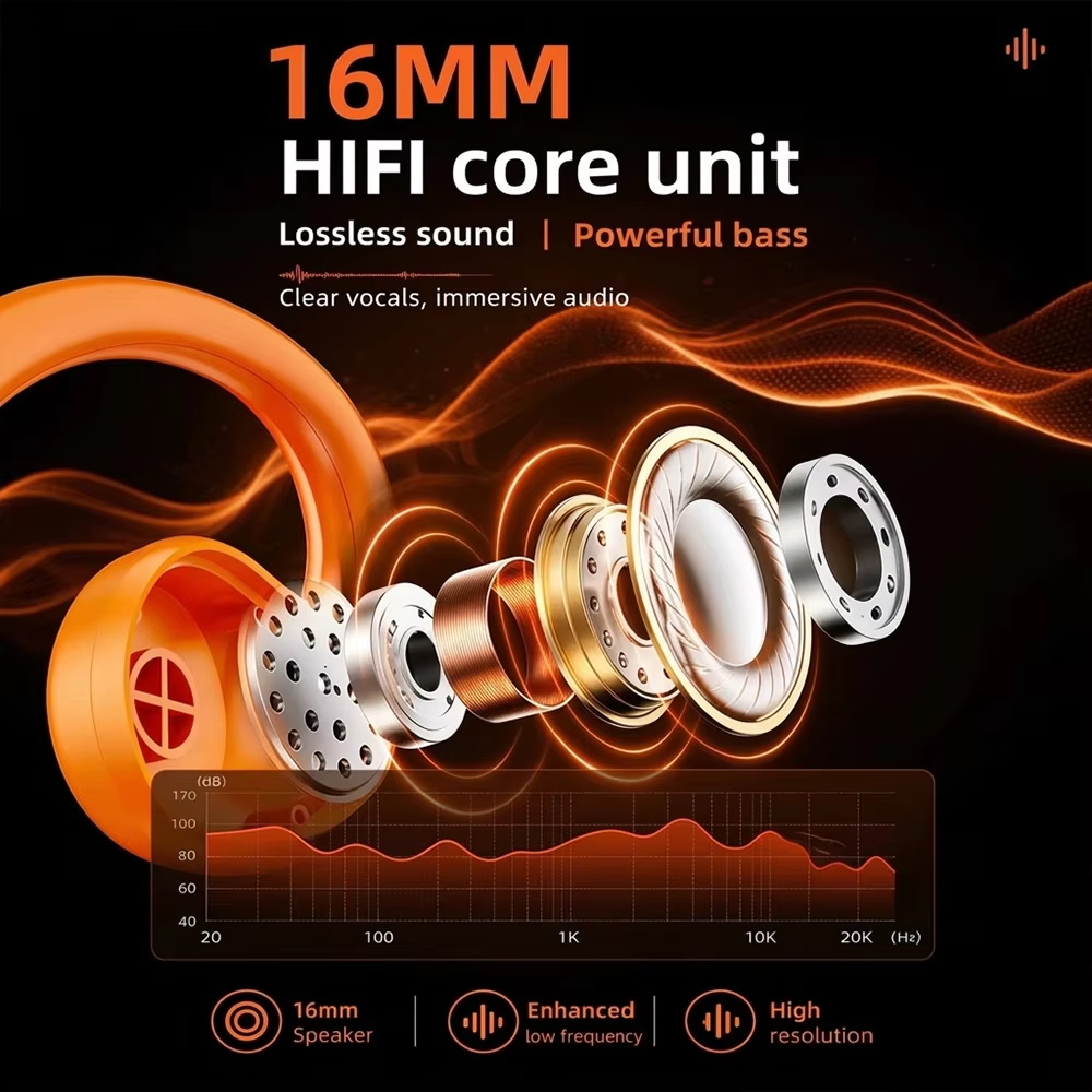 E12 Ear Hook Bone Conduction H - Bone Conduction Running Headphones review and price