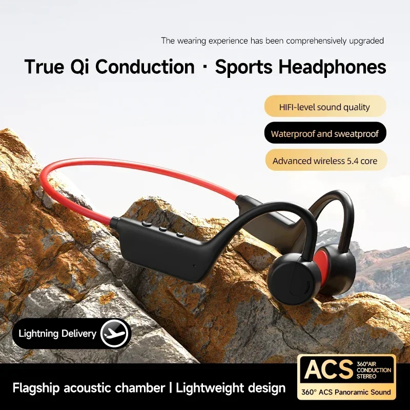Lenovo Bone Conduction Headset - Bone Conduction Running Headphones review and price