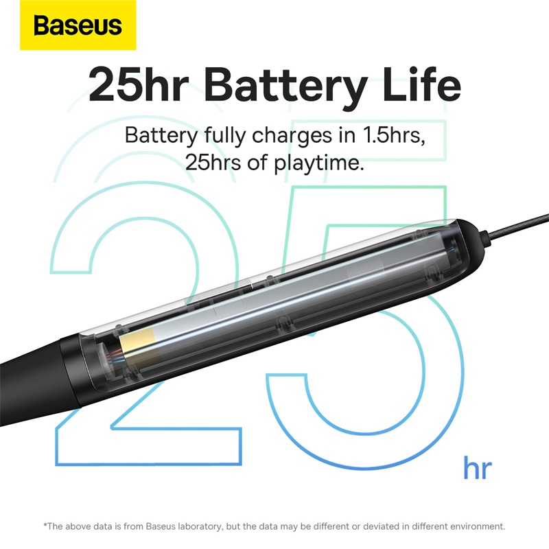 Baseus P1 Headphones Wireless  - Magnetic Neckband Sports Earphones review and price
