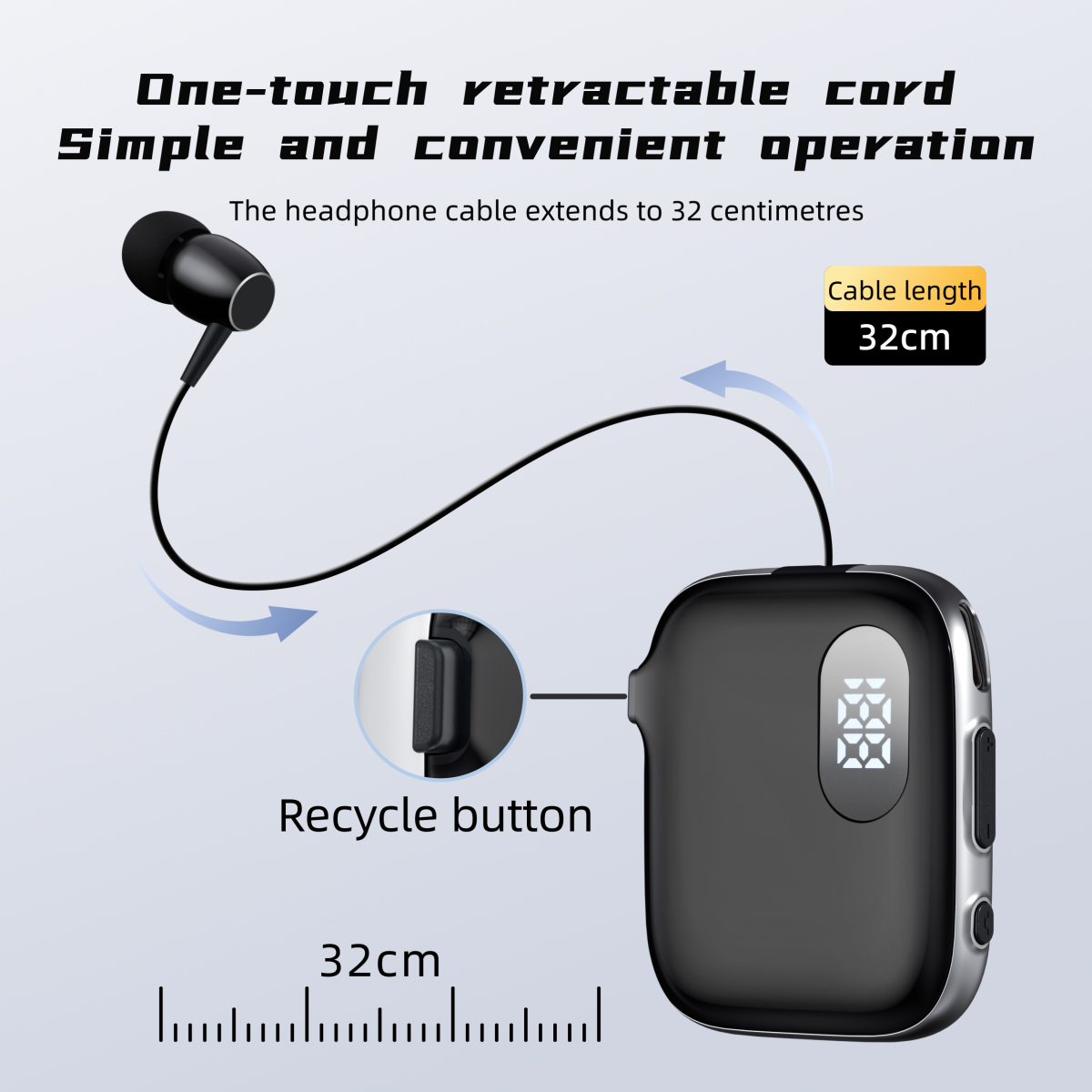 Lapel Clip Bluetooth Headset E - Type C Wired Earphones With Mic review and price