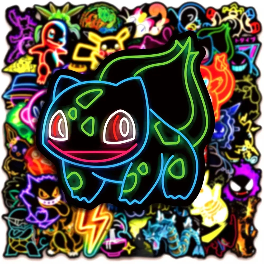 100pcs Neon  Pokémon  Stickers - Laptops review and price