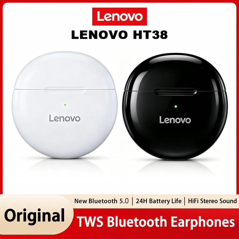 Lenovo HT38 TWS Sport Earphone - Type C Wired Earphones With Mic review and price